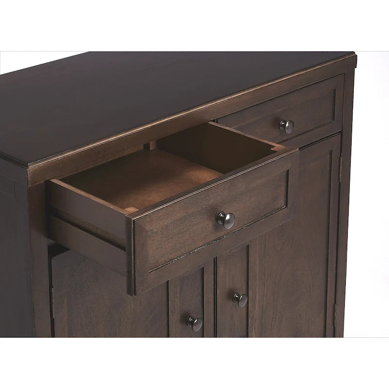 67-Inch Tall Freestanding Bathroom Storage Cabinet with 3-Tier Shelf
