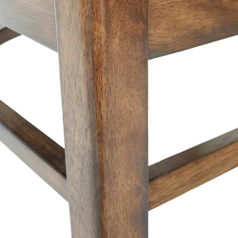Rubberwood Ladder-Back Dining Chair, Set of 4