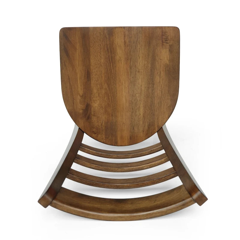 Rubberwood Ladder-Back Dining Chair, Set of 4