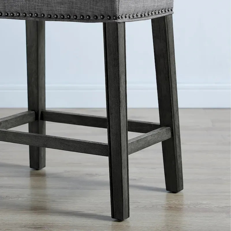 Backless Saddle Seat Counter Stool, Set of 2