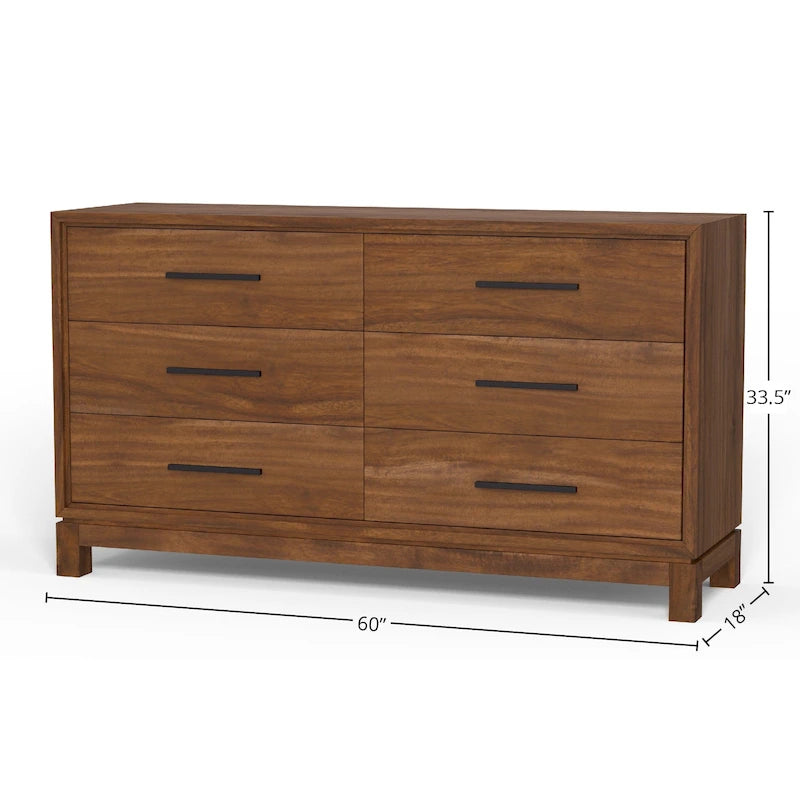 6-Drawer Dresser with Dovetail Construction