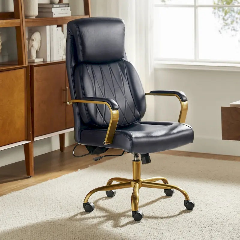 Ergonomic Office Chair with Airbag Lumbar Support
