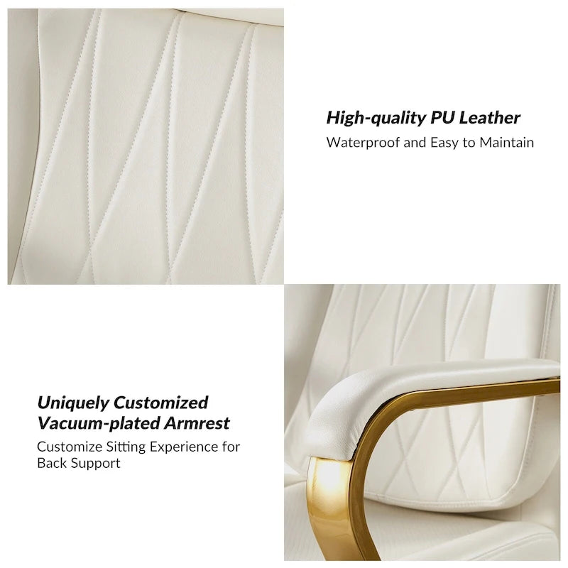 Ergonomic Office Chair with Airbag Lumbar Support