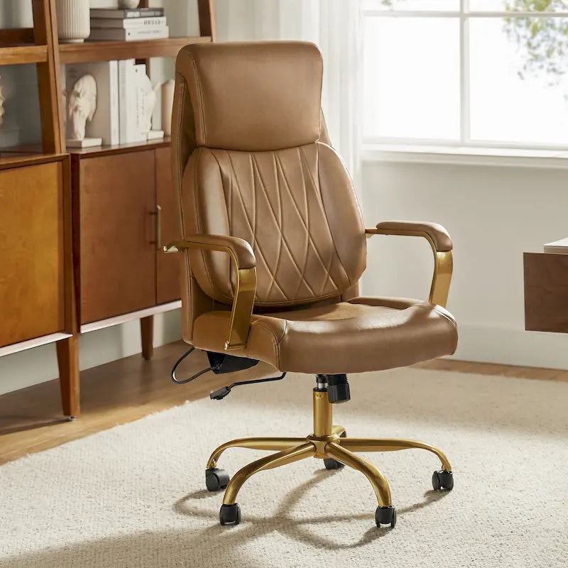 Ergonomic Office Chair with Airbag Lumbar Support