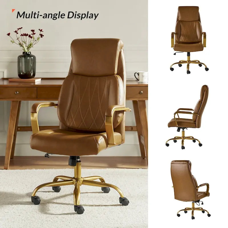 Ergonomic Office Chair with Airbag Lumbar Support