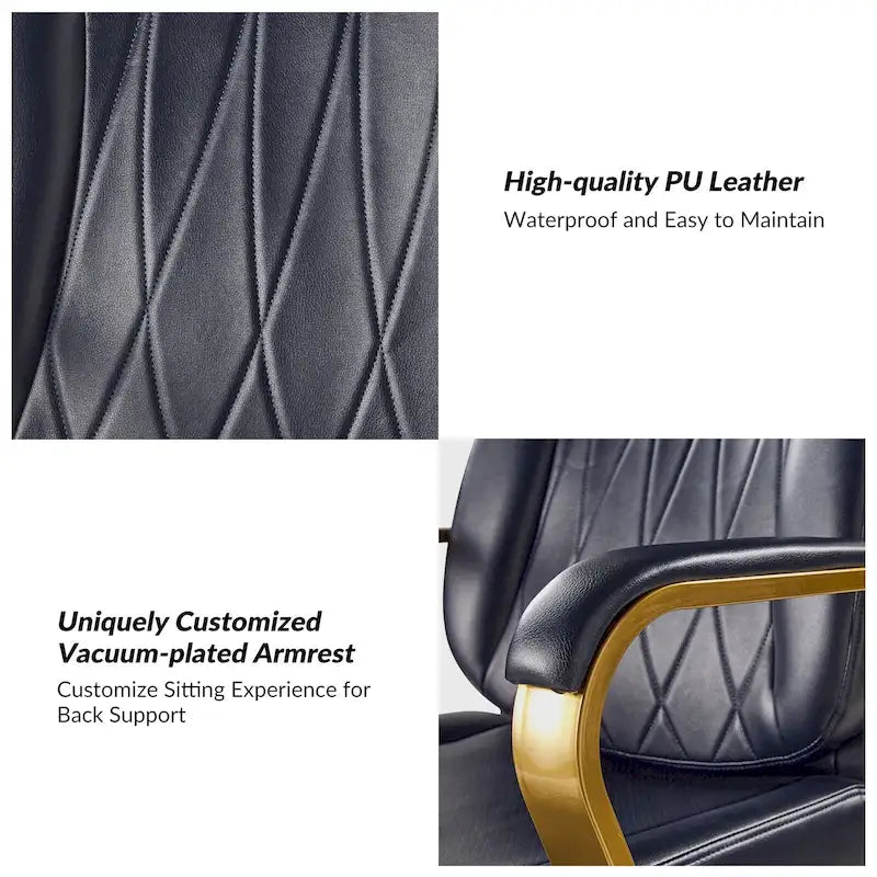 Ergonomic Office Chair with Airbag Lumbar Support