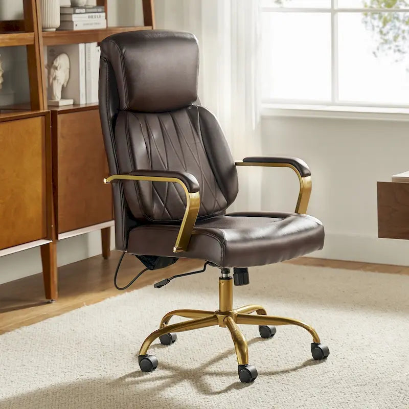 Ergonomic Office Chair with Airbag Lumbar Support