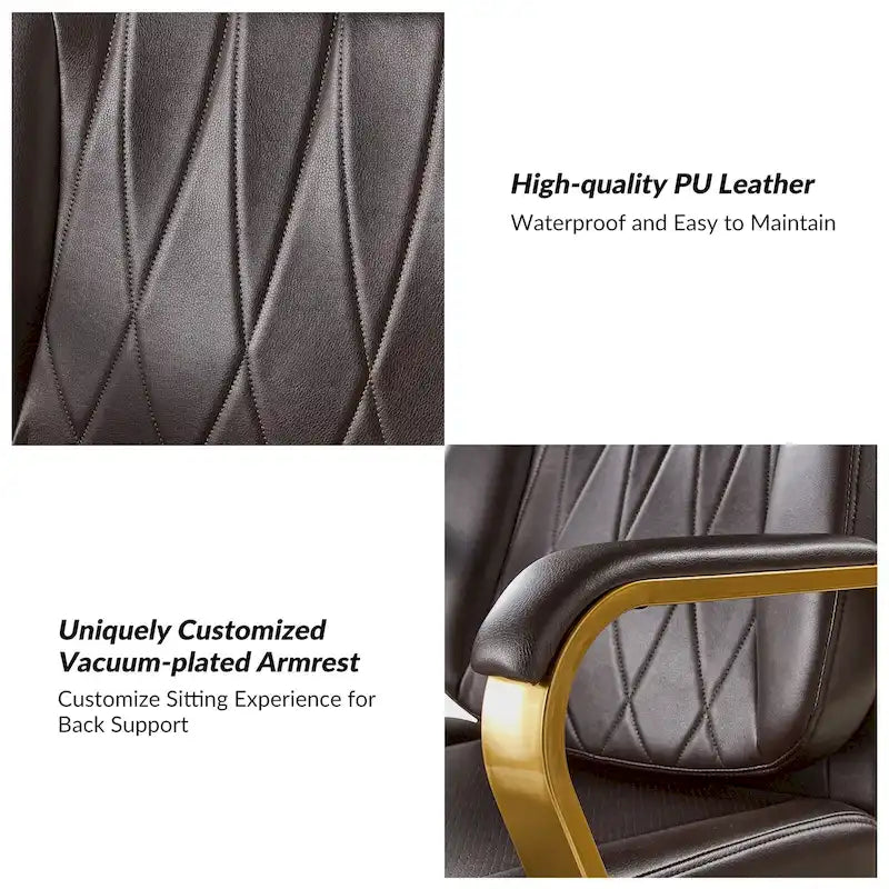 Ergonomic Office Chair with Airbag Lumbar Support
