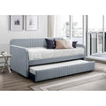Twin Upholstered Daybed with Trundle