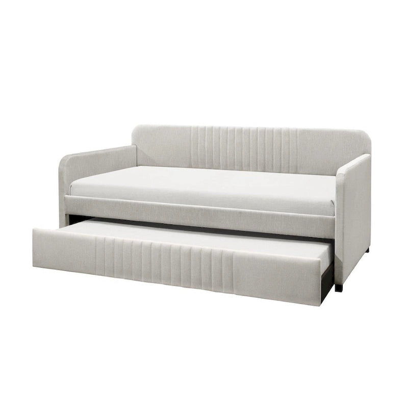 Twin Upholstered Daybed with Trundle