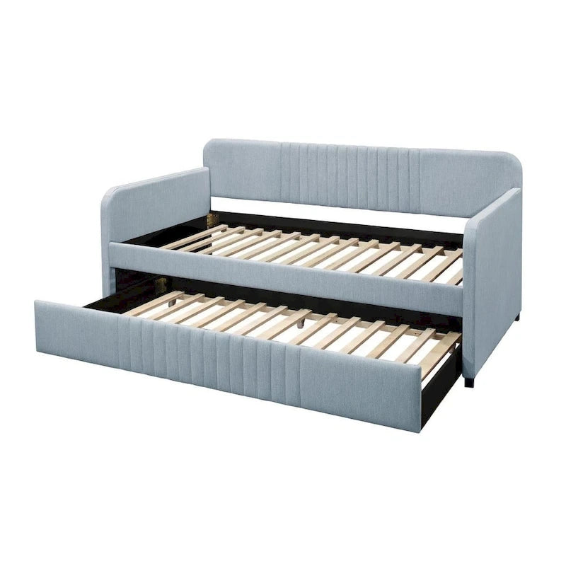 Twin Upholstered Daybed with Trundle