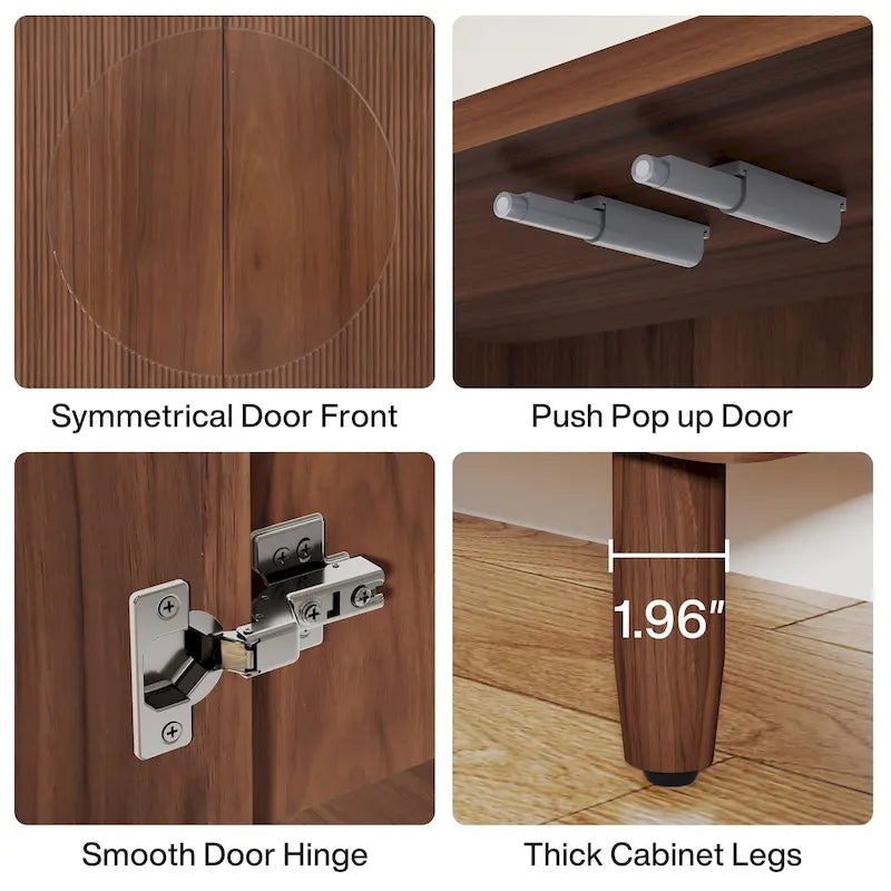 Upholstered Swivel Counter Stool with Aged Oak Finish