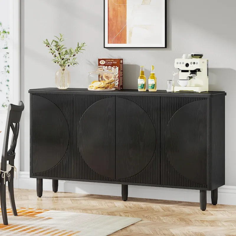 Upholstered Swivel Counter Stool with Aged Oak Finish
