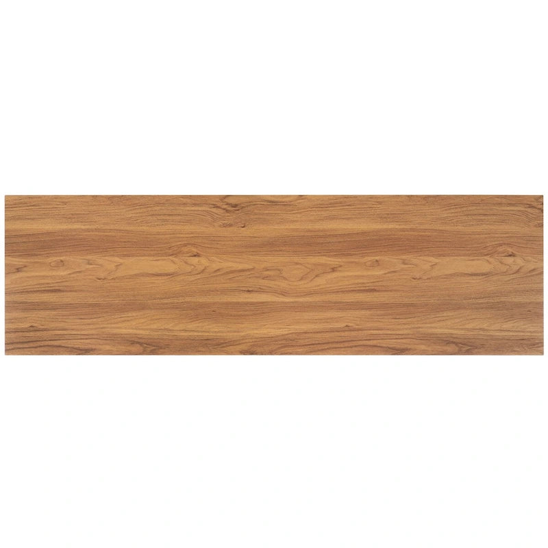 6-Drawer Wood Dresser with Round Gold Pulls